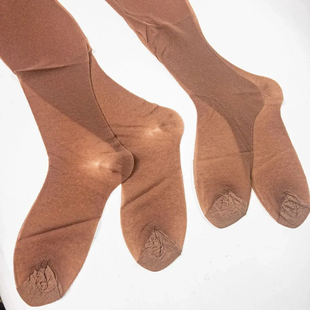 VTG Belle-Sharmeer Nylon Stockings Sz M Seamless Huge Bundle
